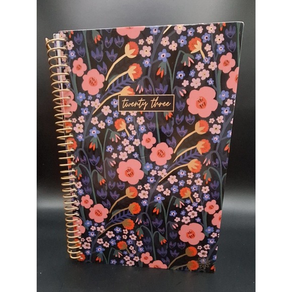 Softcover Spiral 2023 Daily Planner - 8.5" x 5.5" (Poppy Meadow) - Picture 1 of 2